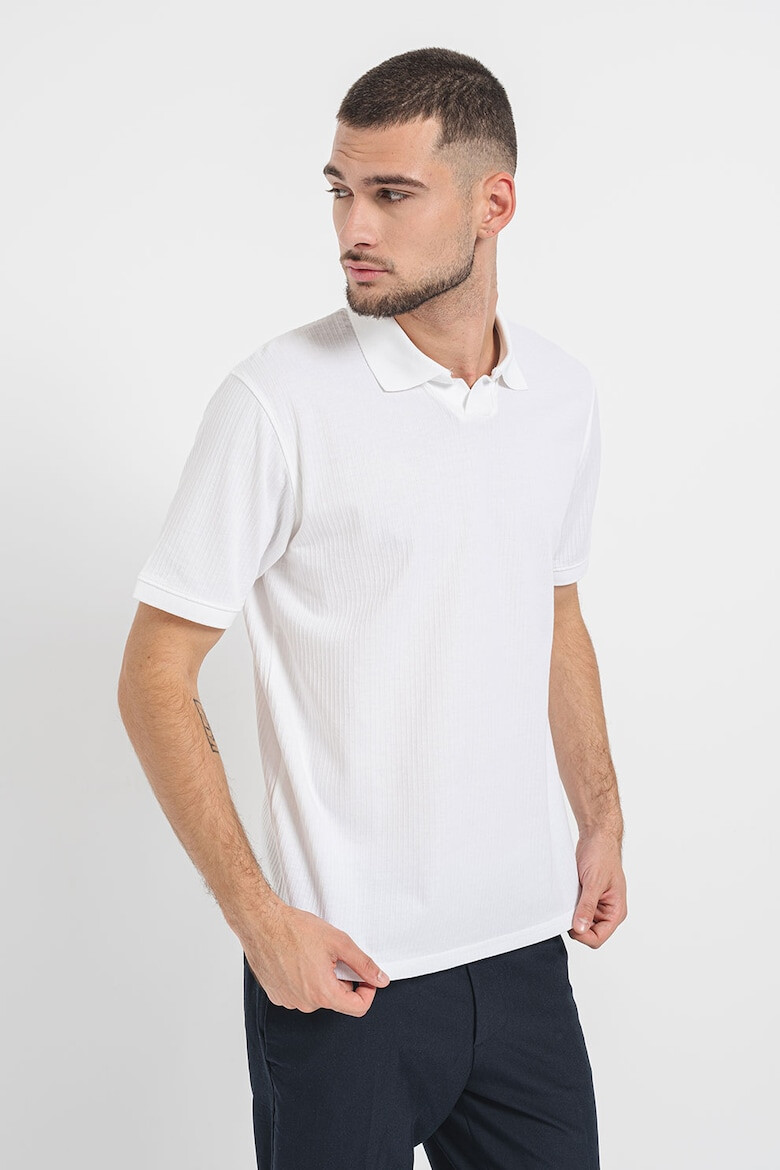 Jack & Jones Tricou polo din amestec de bumbac - Pled.ro