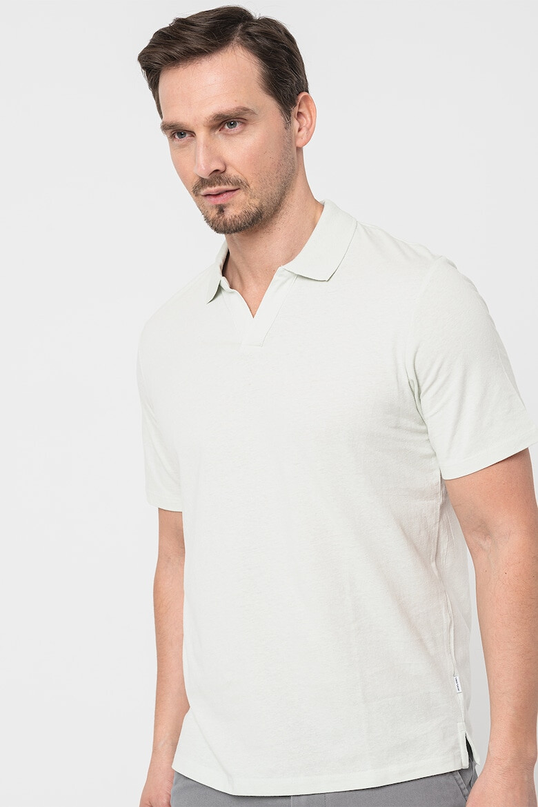 Jack & Jones Tricou polo din amestec de in - Pled.ro