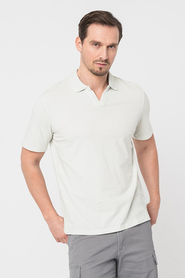 Jack & Jones Tricou polo din amestec de in - Pled.ro