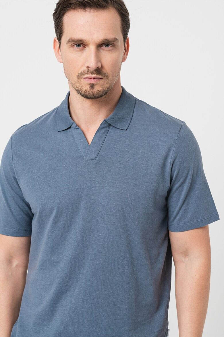 Jack & Jones Tricou polo din amestec de in - Pled.ro