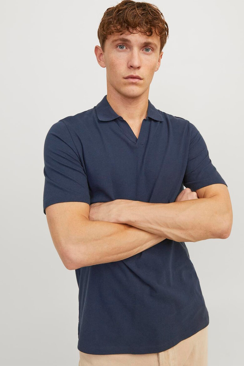 Jack & Jones Tricou polo din amestec de in - Pled.ro