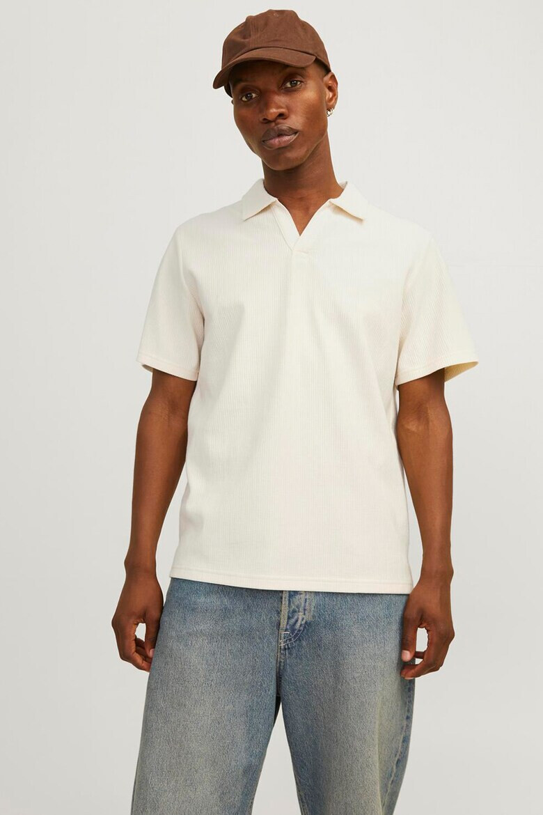 Jack & Jones Tricou polo lejer cu striatii - Pled.ro