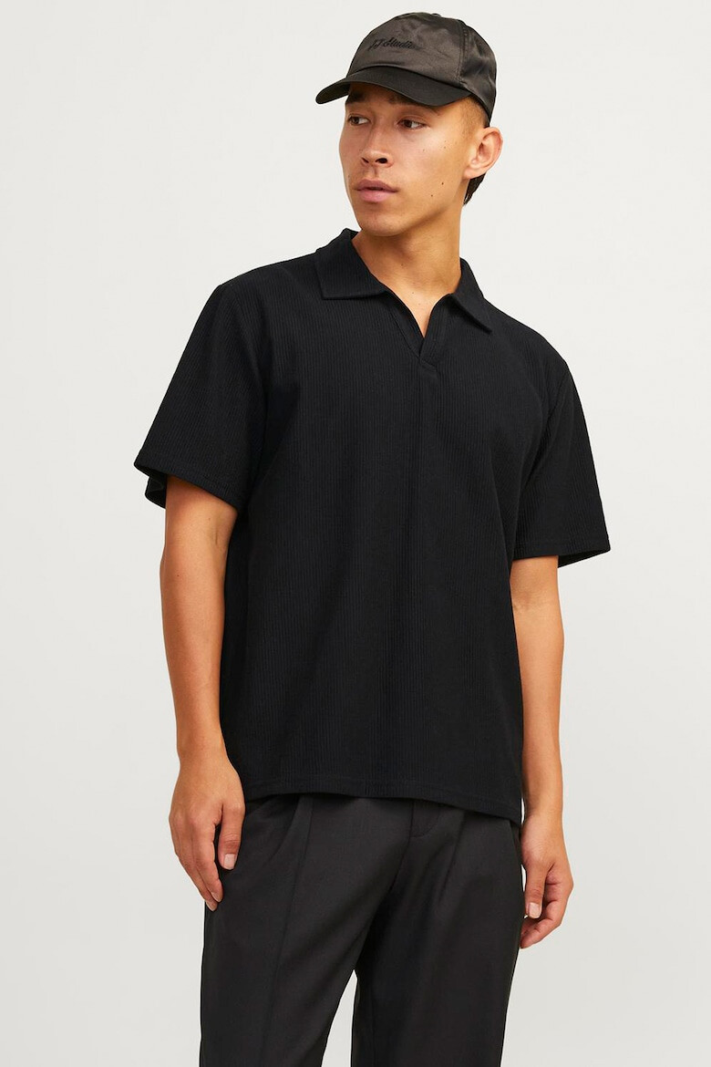 Jack & Jones Tricou polo lejer cu striatii - Pled.ro