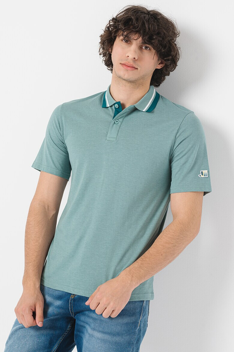 Jack & Jones Tricou polo regular fit din amestec de bumbac - Pled.ro