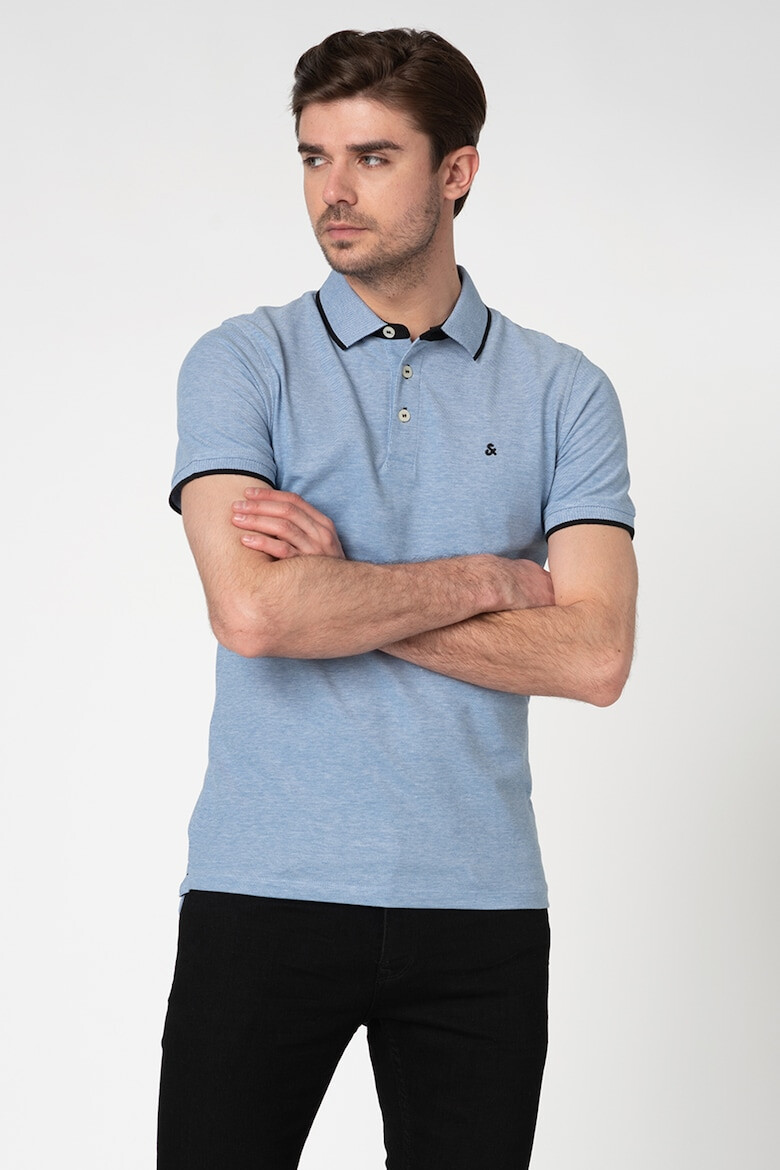 Jack & Jones Tricou polo slim fit de bumbac organic Paulos - Pled.ro