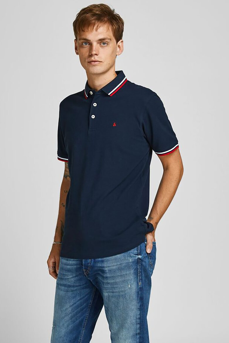 Jack & Jones Tricou polo slim fit de bumbac organic Paulos - Pled.ro