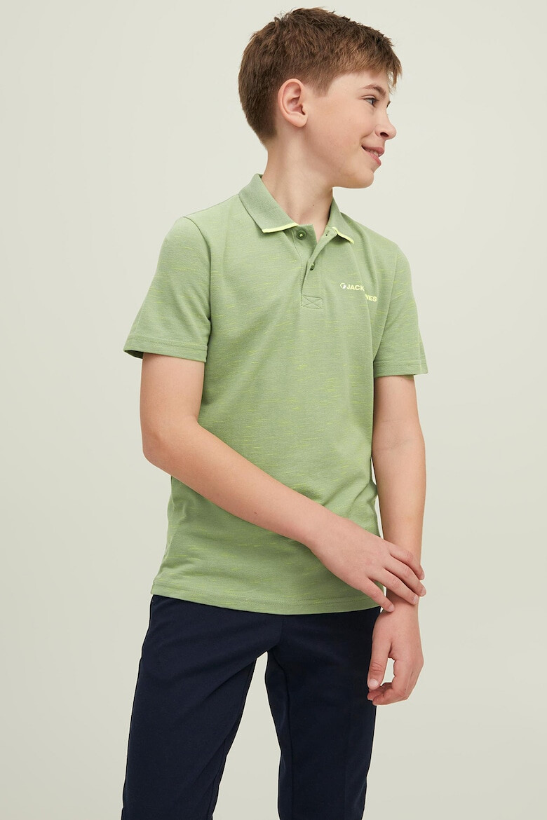 Jack & Jones Tricou polo texturat - Pled.ro