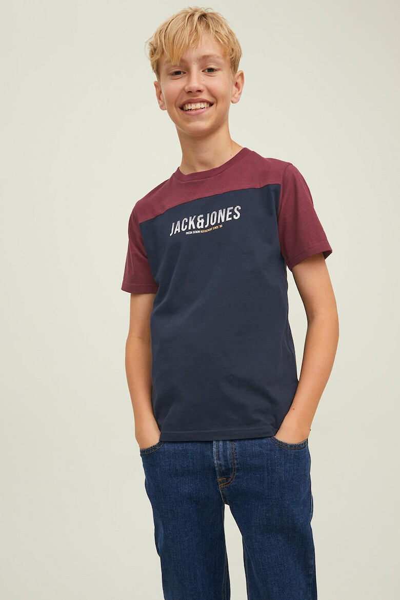 Jack & Jones Tricou regular fit din amestec de bumbac organic Jedan - Pled.ro