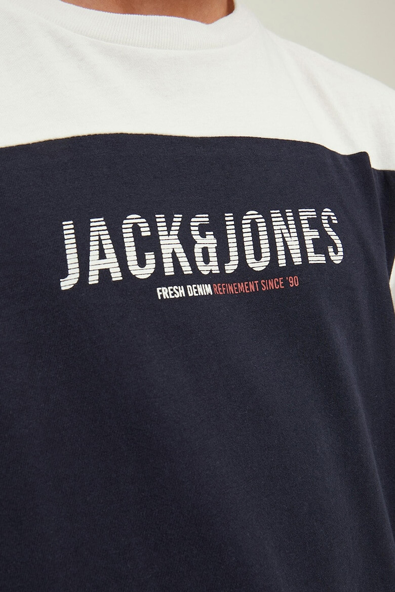 Jack & Jones Tricou regular fit din amestec de bumbac organic Jedan - Pled.ro