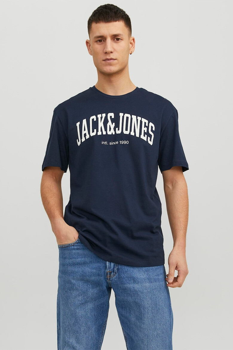 Jack & Jones Tricou relaxed fit de bumbac - Pled.ro