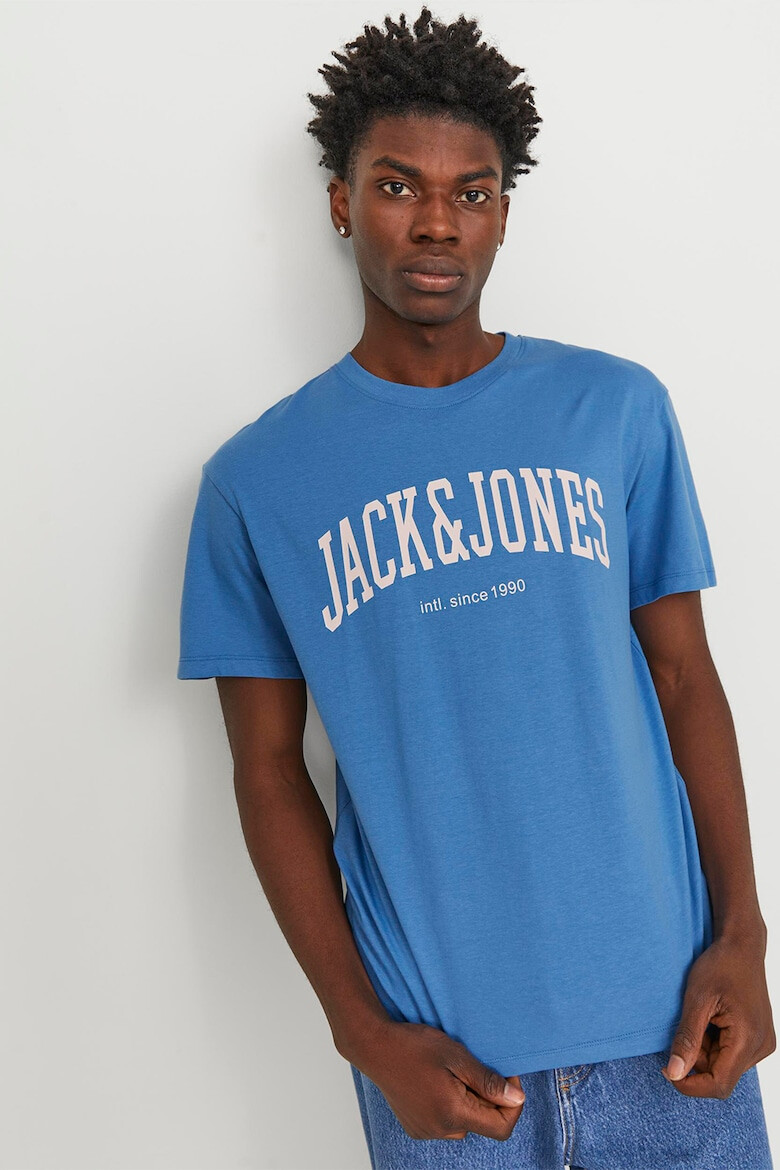 Jack & Jones Tricou relaxed fit de bumbac - Pled.ro