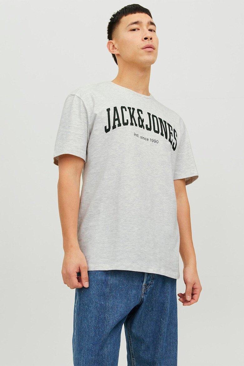 Jack & Jones Tricou relaxed fit de bumbac - Pled.ro