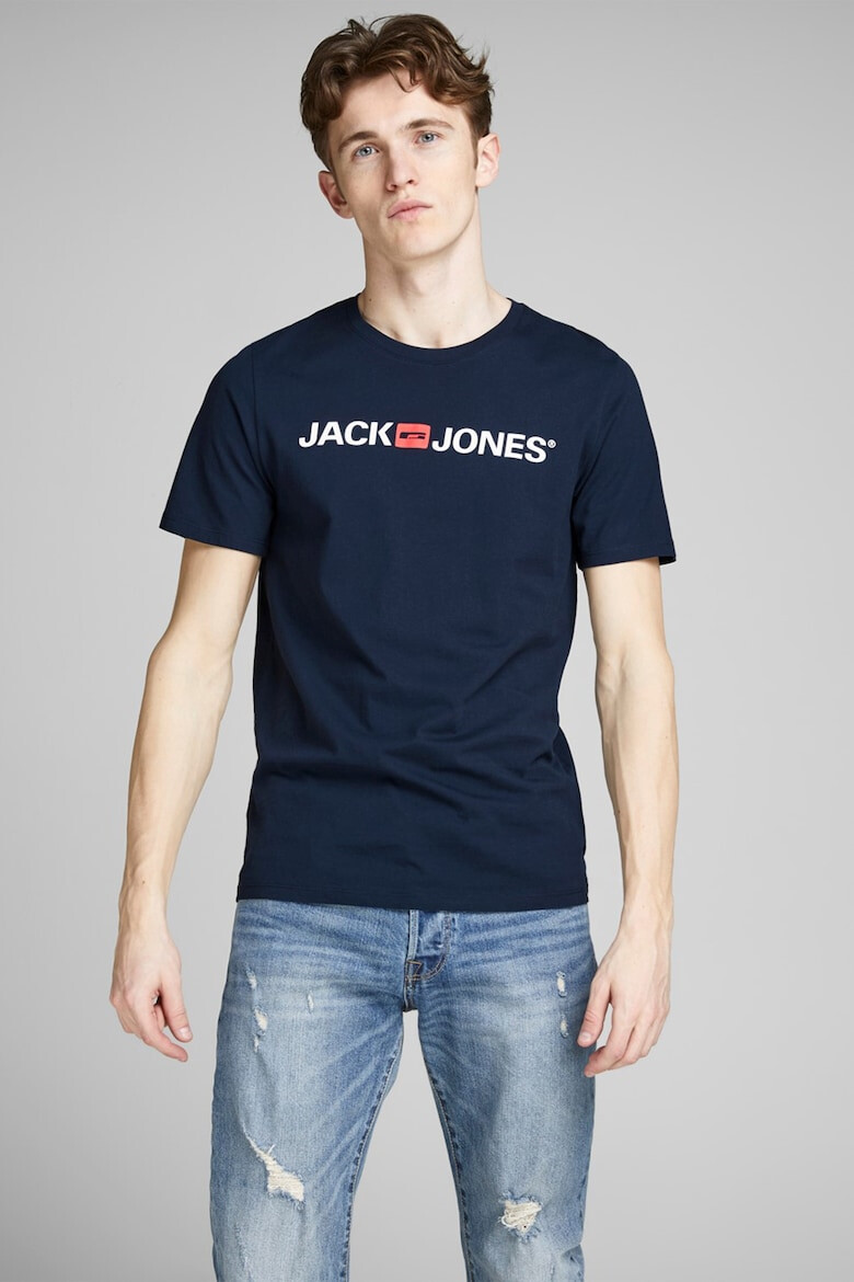 Jack & Jones Tricou slim fit cu imprimeu logo Classic - Pled.ro