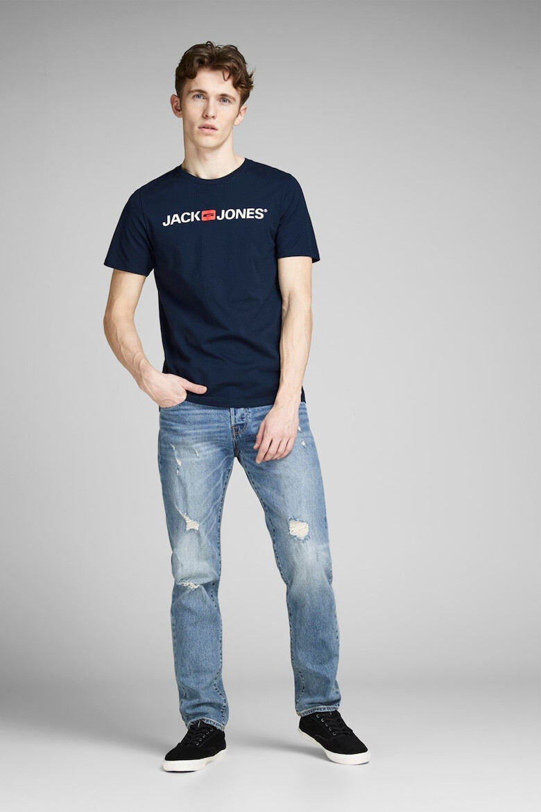 Jack & Jones Tricou slim fit cu imprimeu logo Classic - Pled.ro