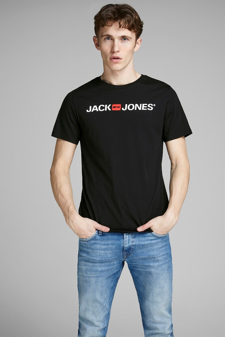 Jack & Jones Tricou slim fit cu imprimeu logo Classic - Pled.ro