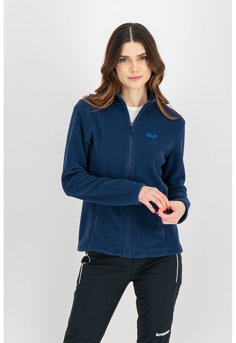 Jack Wolfskin Bluza sport cu fermoar din fleece Moonrise - Pled.ro