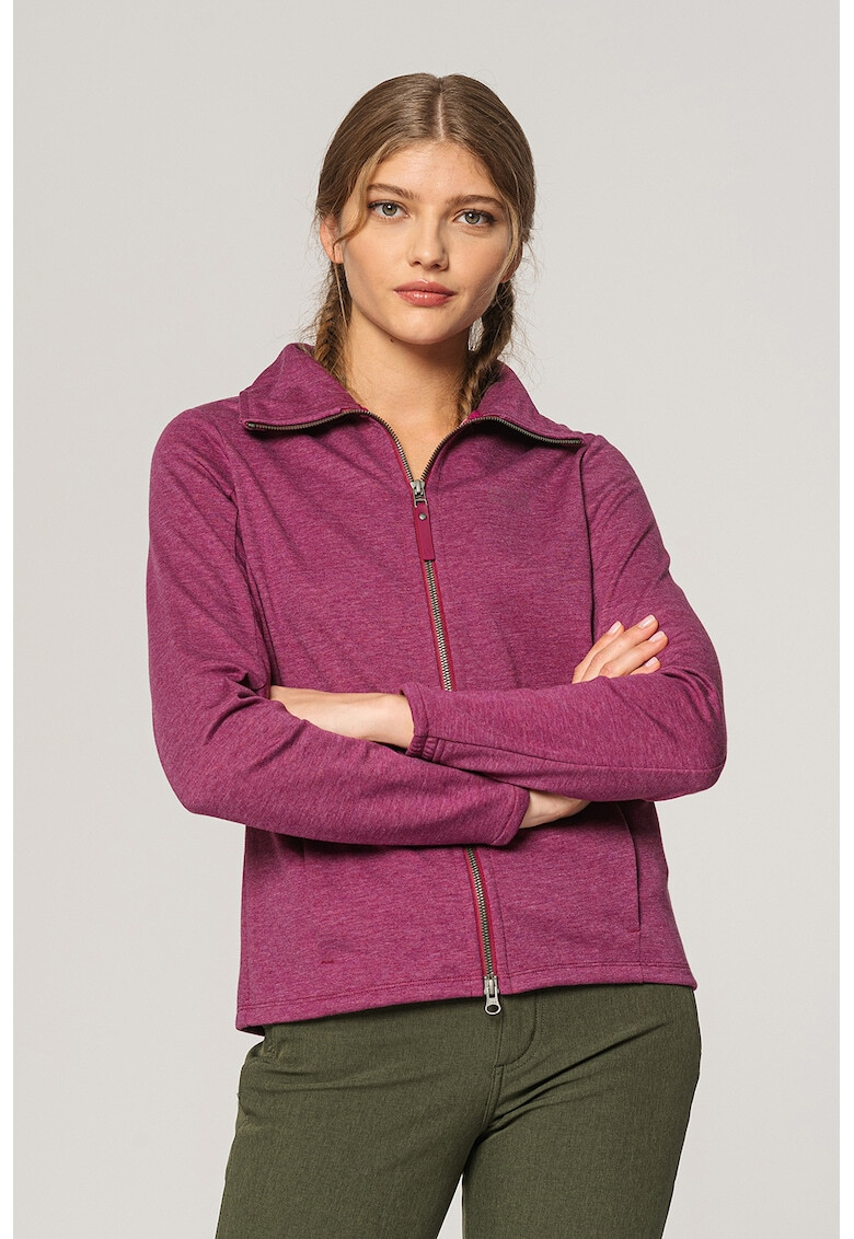 Jack Wolfskin Bluza sport din material fleece cu fermoar Edo - Pled.ro