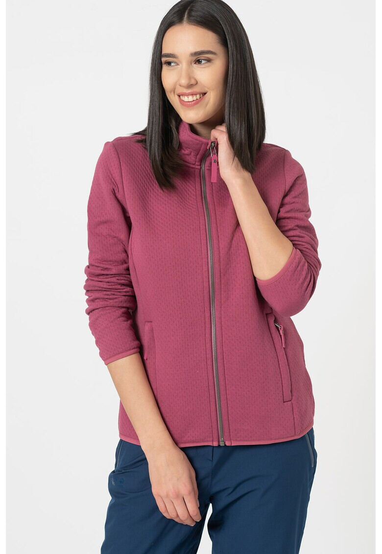 Jack Wolfskin Bluza sport din amestec de bumbac organic pentru drumetii Natori - Pled.ro