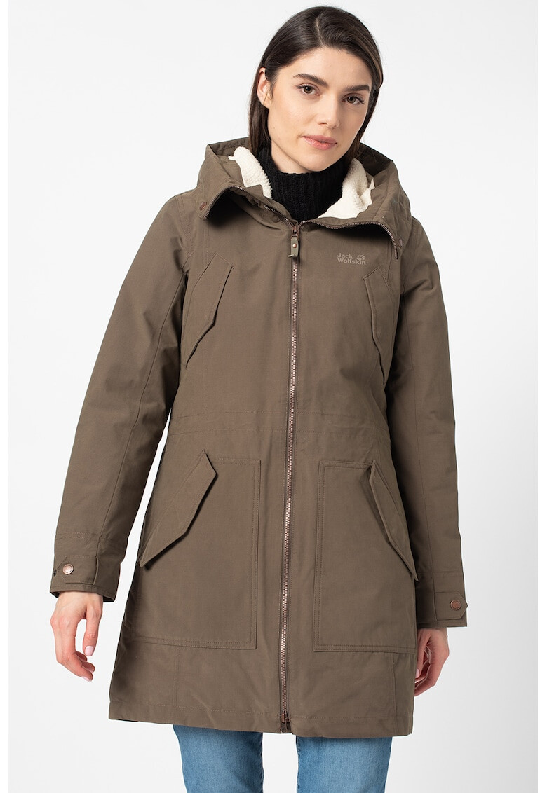 Jack Wolfskin Geaca parka impermeabila Rocky Point - Pled.ro