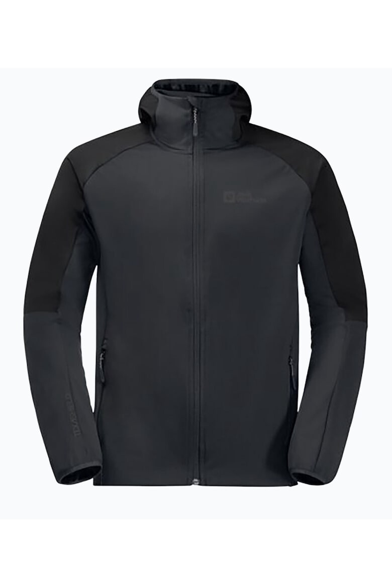 Jack Wolfskin Jacheta barbati Poliester Negru - Pled.ro