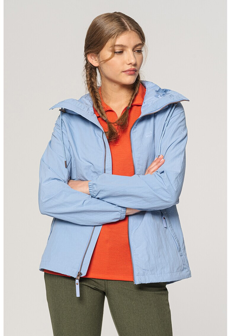 Jack Wolfskin Jacheta usoara rezistenta la vant Lakeside - Pled.ro