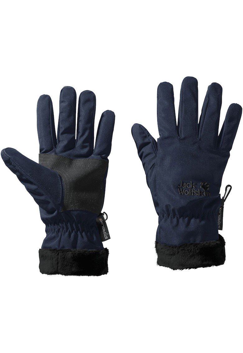 Jack Wolfskin Manusi sport Stormlock Highloft Glove Women pentru femei Midnight Blue - Pled.ro