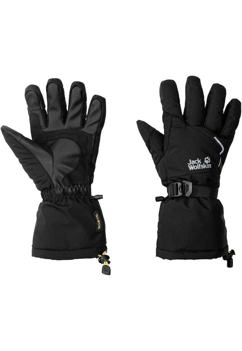 Jack Wolfskin Manusi sport Texapore Big White Glove Unisex Black - Pled.ro