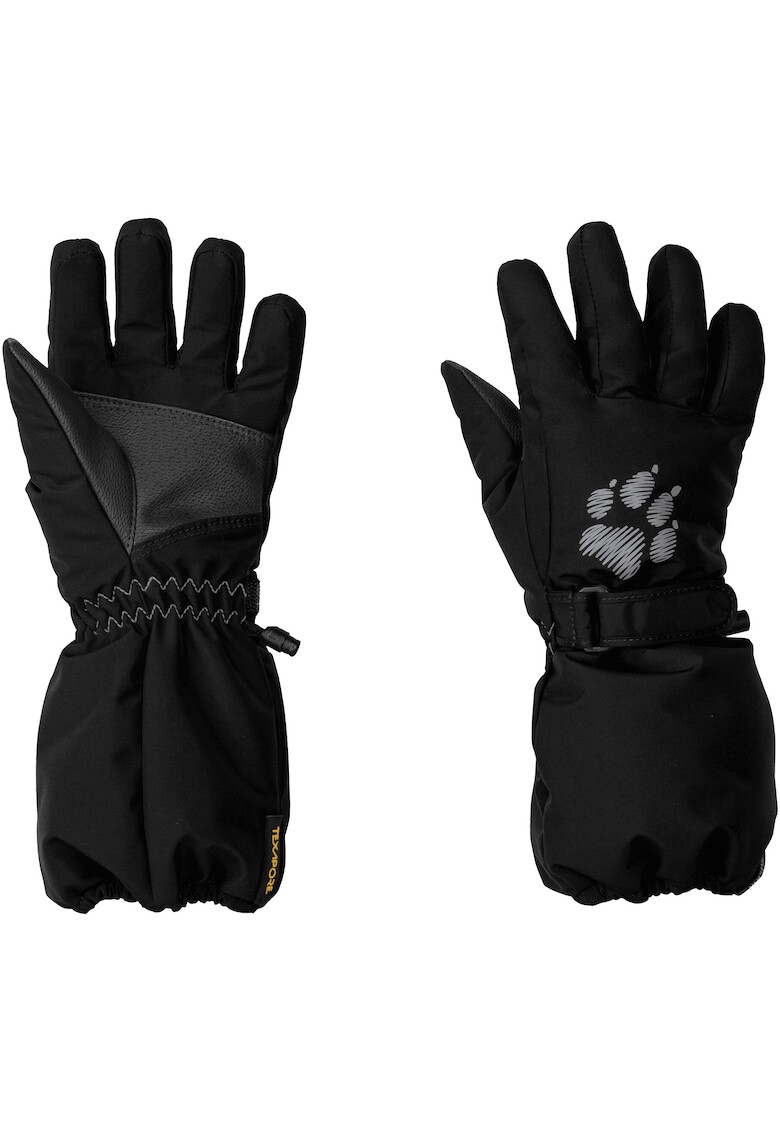 Jack Wolfskin Manusi sport Texapore Glove Kids pentru copii Black - Pled.ro