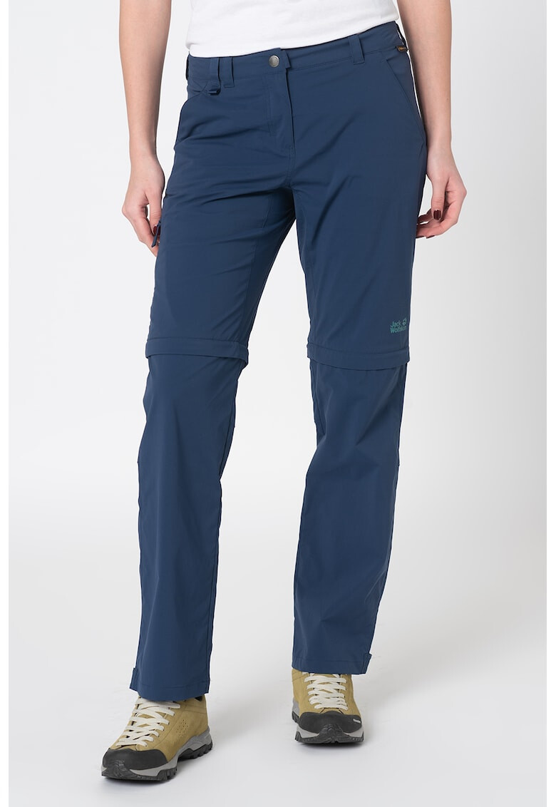 Jack Wolfskin Pantaloni cu fermoar pentru drumetii Activate Light - Pled.ro