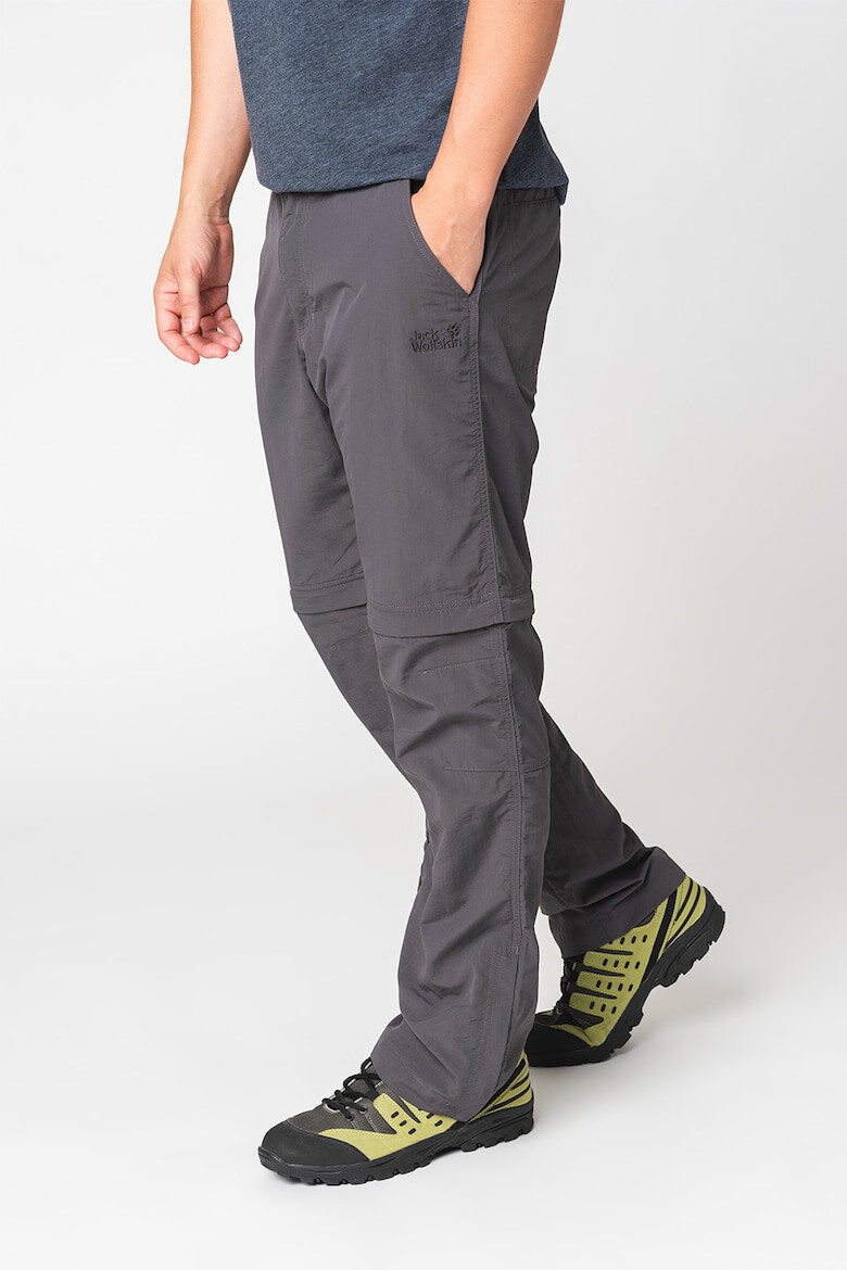 Jack Wolfskin Pantaloni cu fermoar si protectie UV pentru drumetii Canyon - Pled.ro