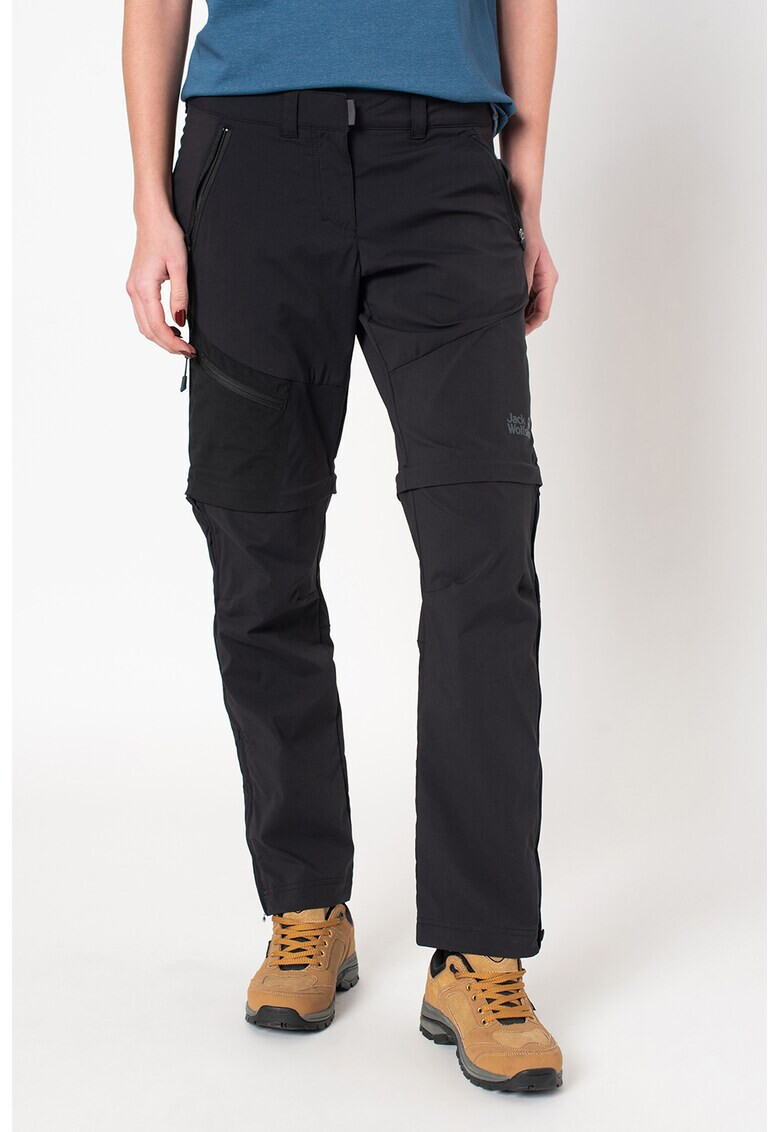 Jack Wolfskin Pantaloni cu tehnologie Softshell pentru drumetii Overland - Pled.ro