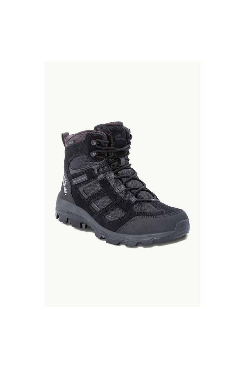 Jack Wolfskin Pantofi trekking Vojo 3 Texapore Mid Piele Negru - Pled.ro