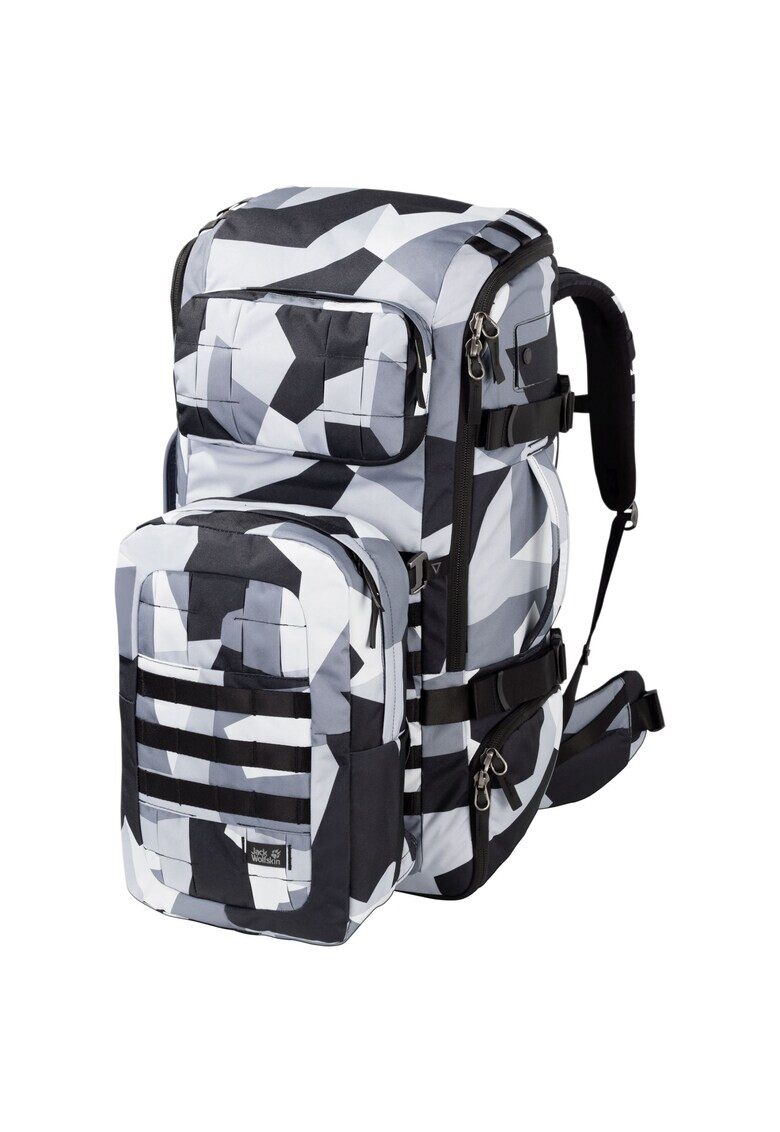 Jack Wolfskin Rucsac TRT 65 Print Black/Grey/White - Pled.ro