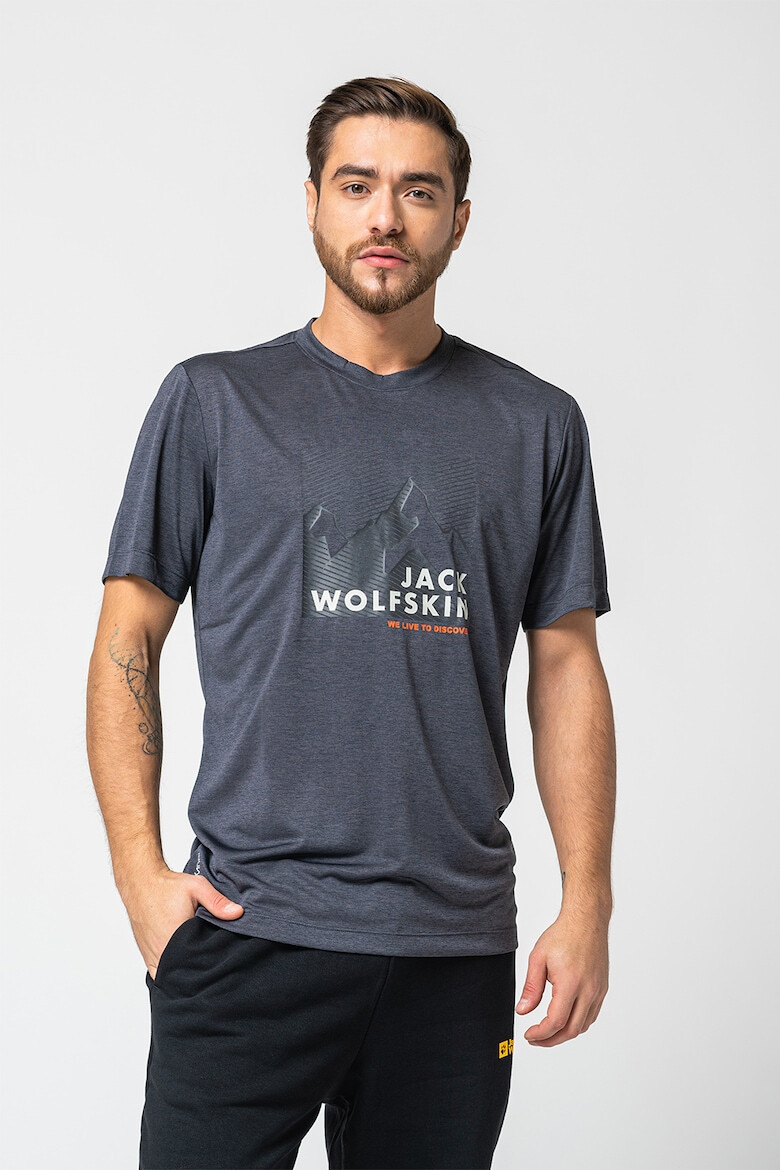 Jack Wolfskin Tricou cu logo pentru drumetii - Pled.ro