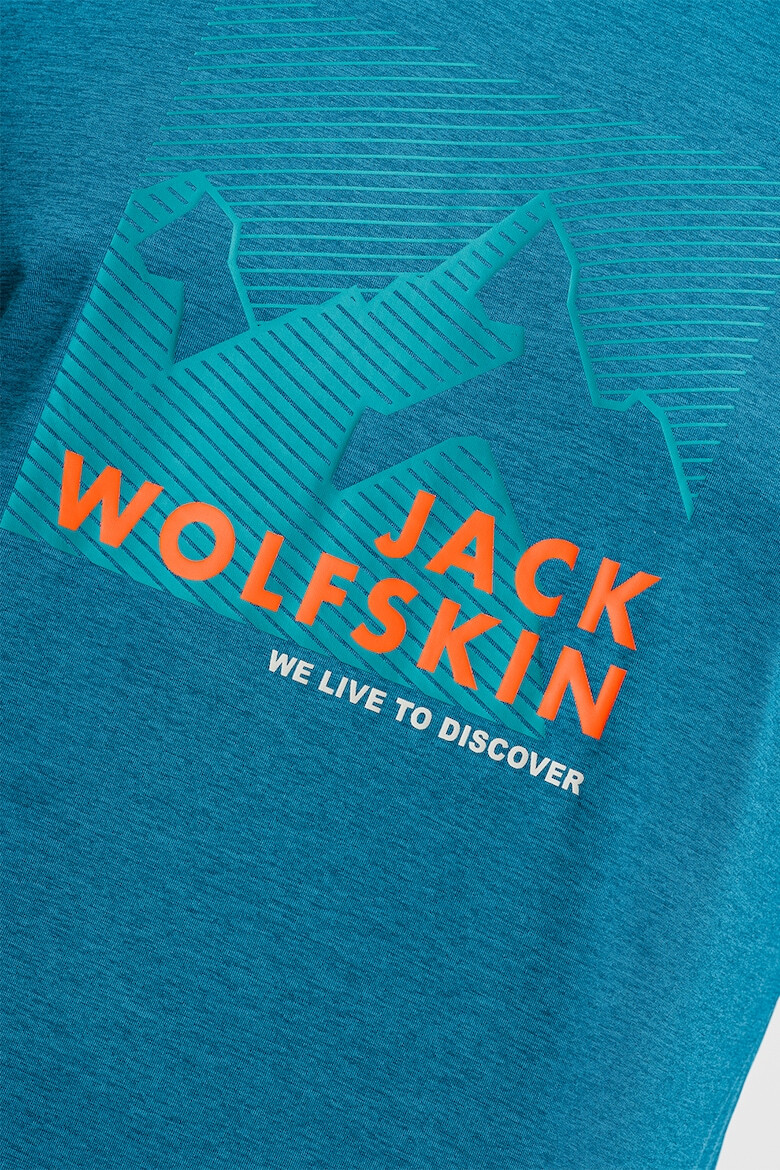 Jack Wolfskin Tricou cu logo pentru drumetii - Pled.ro