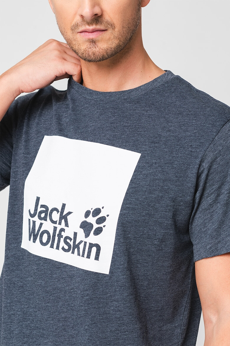 Jack Wolfskin Tricou din amestec de bumbac organic cu logo - Pled.ro