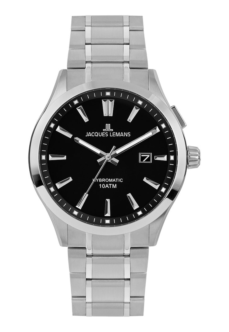 Jacques Lemans Ceas automatic cu o bratara metalica - Pled.ro