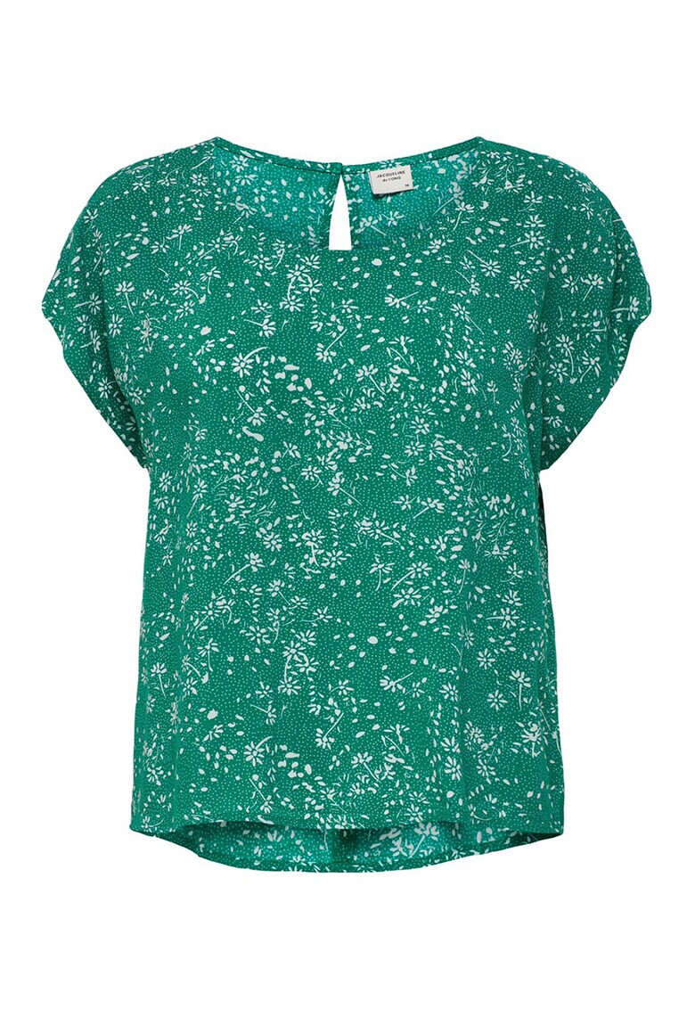 JdY Bluza cu maneci cazute si imprimeu floral - Pled.ro