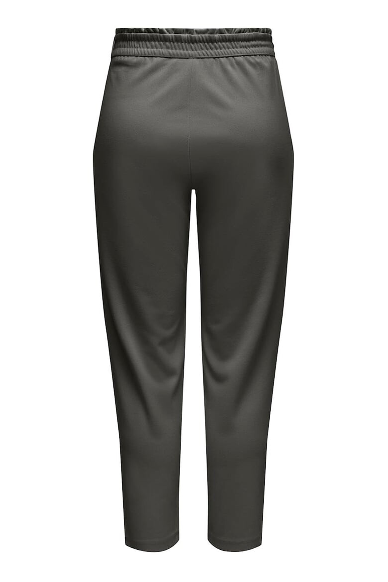 JdY Pantaloni crop cu snur in talie - Pled.ro