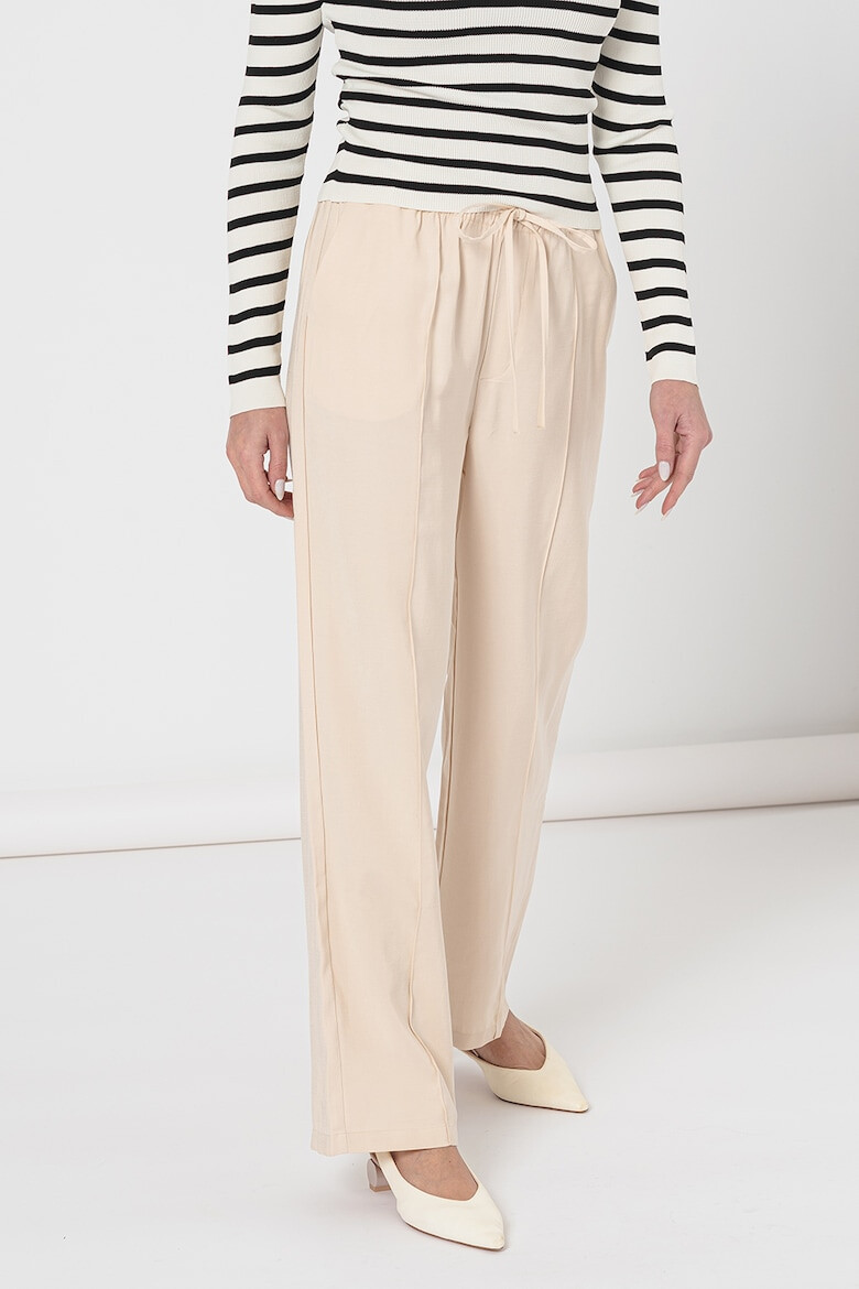 JdY Pantaloni relaxed fit cu snur Olly - Pled.ro