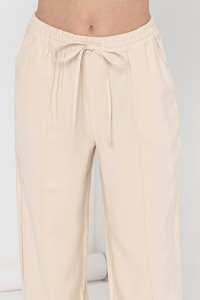 JdY Pantaloni relaxed fit cu snur Olly - Pled.ro