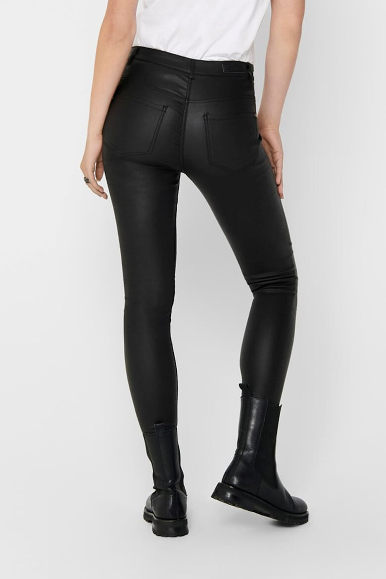 JdY Pantaloni skinny de piele ecologica New Thunder - Pled.ro