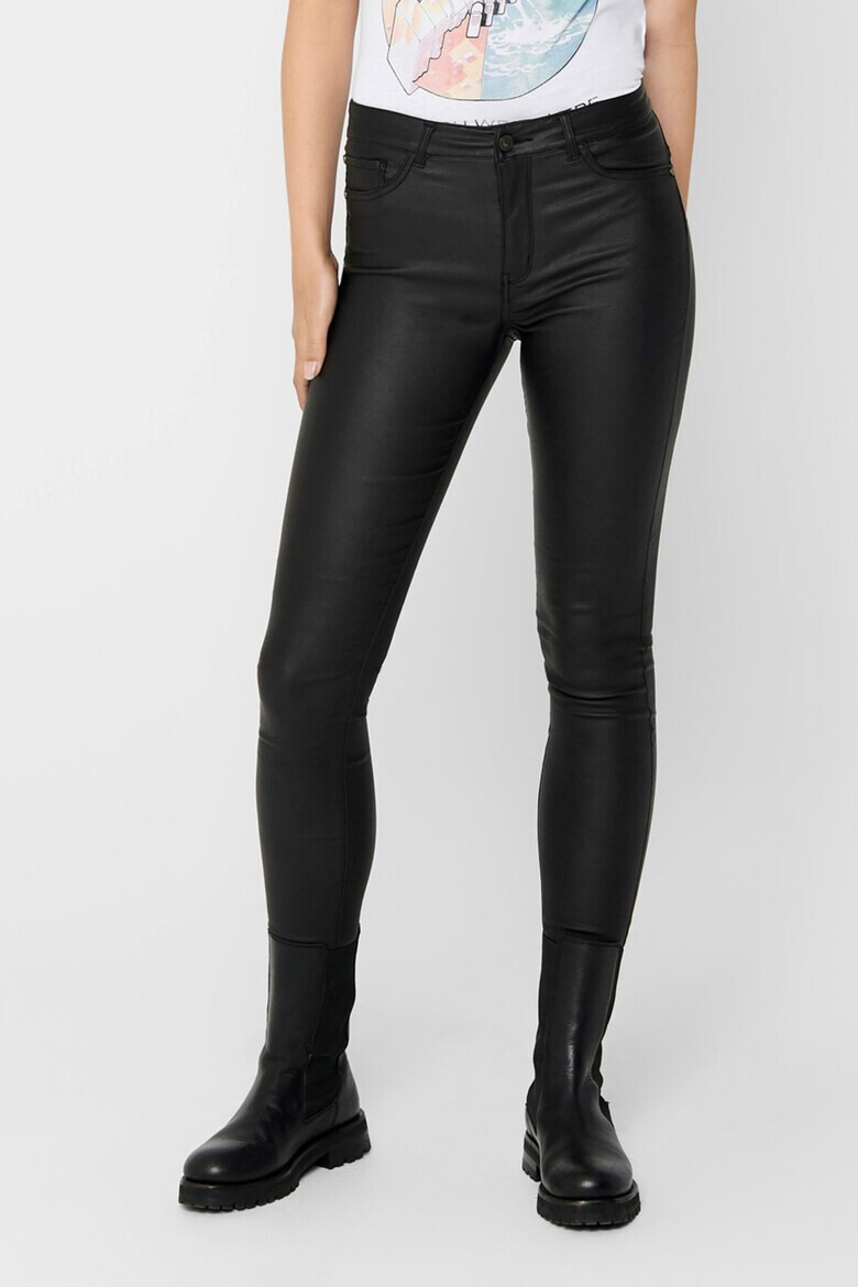 JdY Pantaloni skinny de piele ecologica New Thunder - Pled.ro