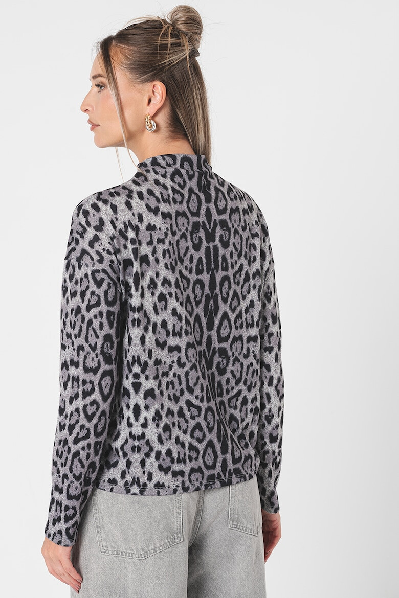 JdY Pulover cu model animal print Tonsy - Pled.ro