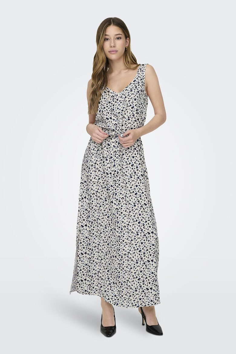 JdY Rochie maxi evazata cu model floral - Pled.ro