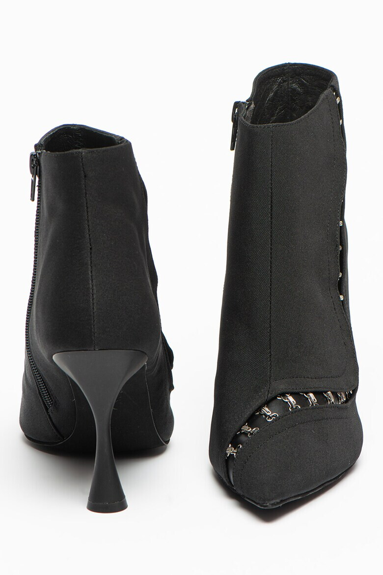 Jeffrey Campbell Botine cu toc inalt si varf ascutit Girdle - Pled.ro