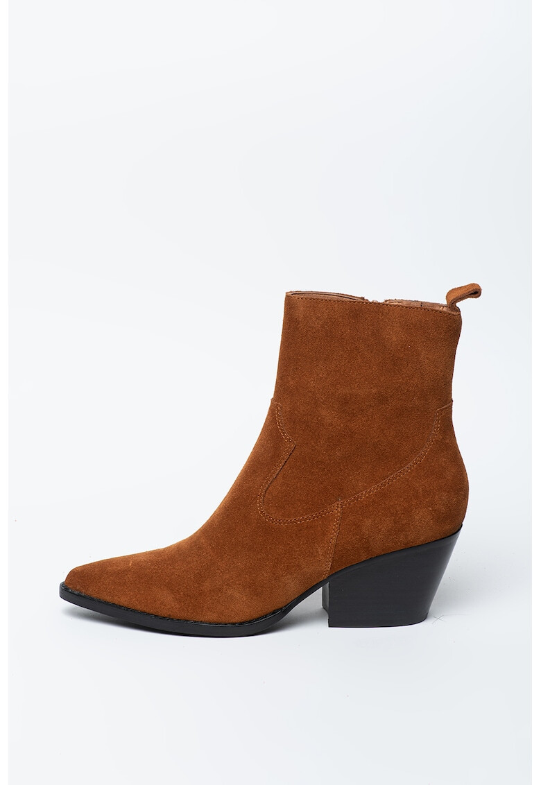 Jeffrey Campbell Ghete cowboy de piele intoarsa - Pled.ro