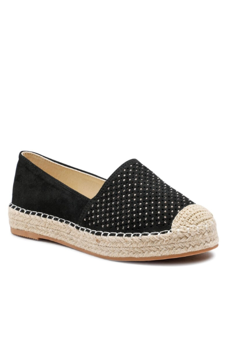 Jenny Fairy Espadrile dama 5904862616582 Negru Textil - Pled.ro