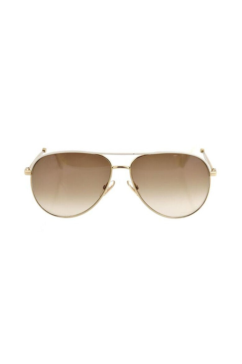 Jimmy Choo Ochelari de soare aviator din otel inoxidabil Jewly - Pled.ro