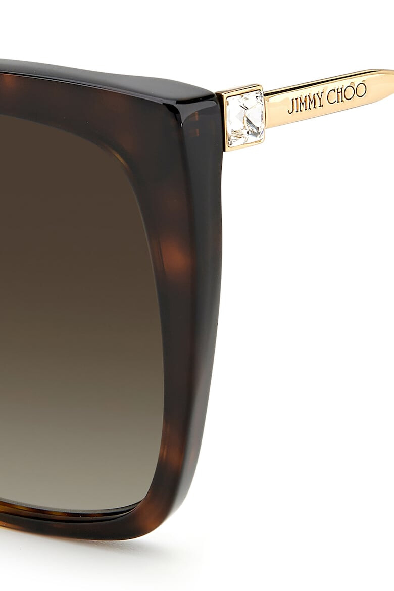 Jimmy Choo Ochelari de soare butterfly cu lentile in degrade - Pled.ro